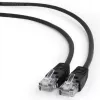 Patchcord FTP GEMBIRD PP22-2M/BK,  Cat.5E 2m