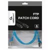 Patchcord UTP GEMBIRD PP6-1M/B,  Cat.6 1 m