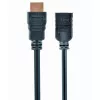 Cablu video HDMI-HDMI  GEMBIRD CC-HDMI4X-15 male-female,  4.5m