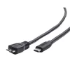 Кабель USB Type-C, microUSB3.0,  CM, BM Cablexpert CCP-USB3-mBMCM-1M 1.0 m,  Black