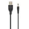 Кабель USB AM,  power 3.5mm,  USB2.0 Cablexpert CC-USB-AMP35-6 1.8 m,  Black