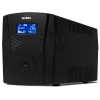 UPS 900W SVEN Pro 1500 Line Interactive, AVR, LCD, USB, RJ-45, 3xShuko Sockets
