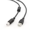 Cablu USB AM, BM,  USB2.0 Cablexpert CCF-USB2-AMBM-10 3.0 m