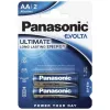 Батарея  PANASONIC EVOLTA AA Blister *2,  Alkaline,  LR6EGE/2BP 