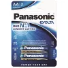 Baterie   PANASONIC EVOLTA AA Blister *2,  Alkaline,  LR6EGE/2BP 