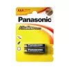 Батарея  PANASONIC ALKALINE Power AAA Blister* 2,  Alkaline,  LR03REB/2BP 