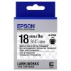 Cartus  EPSON 18mm/9m Transparent,  Black/Transparent,  LK-5TBN C53S655008 