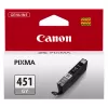 Картридж струйный  CANON CLI-451 GY PIXMA iP7240,  Canon Pixma MG5440,  Canon Pixma MG6340,  Canon Pixma iX6840,  Canon PIXMA MX924