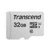 Карта памяти MicroSD 32GB TRANSCEND TS64GUSD300S-A Class 10,  UHS-I (U1),  SD adapter