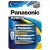 Батарея  PANASONIC C size EVOLTA 1.5V,  Alkaline,  Blister*2,  LR14EGE/2BP 