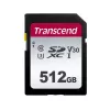 Card de memorie SDXC 512GB TRANSCEND TS512GSDC300S Class 10,  UHS-I,  U3