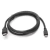 Кабель видео HDMI to HDMI 1.8m (V2.0) SVEN   4K,  60 pfs,  Full HD&3D,  120pfs,  Ethernet, 19pin-19pin,  Black