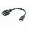 Cablu USB  Cablexpert Adapter  Type-C male,  USB3.0 female 20cm,  CM/AF,  Cablexpert,  A-OTG-CMAF3-01
-  
  https://cablexpert.com/item.aspx?id=9 