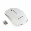 Mouse wireless  GEMBIRD MUSW-4B-01-W White 