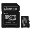 Карта памяти MicroSD 256GB KINGSTON Canvas Select Plus SDCS2/256GB Class10,  A1,  UHS-I,  SD adapter