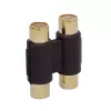 Кабель аудио  OEM Audio adapter Double RCA (F) to RCA (F) coupler,  Cablexpert 