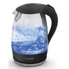 Электрочайник 1.7 l,  2200 W,  Sticla,  Transparent,  Negru ESPERANZA SALTO ANGEL EKK011K 