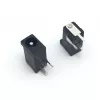 Коннектор  OEM  DC POWER JACK Socket DC-002 3.5mm*1MM Black 3.5MM*1.1M