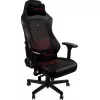 Игровое геймерское кресло Metal, Piele eco, Gazlift, 150 kg, 165-190 cm, Negru, Rosu NobleChairs Hero NBL-HRO-PU-BRD Black/Red 