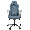 Игровое геймерское кресло Soft Fabric AROZZI Vernazza Soft Fabric Blue Grey Gazlift, 145 kg, 165-190 cm
