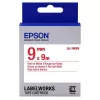 Картридж  EPSON 9mm/9m Std,  Red/White,  LK3WRN C53S653008 