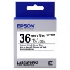 Cartus  EPSON 36mm/9m,  LK7WBN Std Blk/Wht 36/9,  C53S657006 