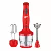 Blender 1000 W,  2 trepte de viteza,  Rosu  GOLDMASTER GM 7240 K 