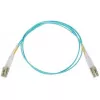 Патчкорд Fiber optic APC Multimode OM4,  LC-LC Duplex,  1M 