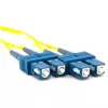 Патчкорд Fiber optic APC singlemode Duplex SC-SC,  1m 