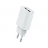 Зарядное устройство  HELMET Helmet Wall Charger 2USB with Lightning cable White 