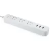 Prelungitor  Xiaomi Mi Power Strip 3 USB White+adapter 