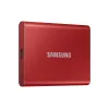 Hard disk extern 2.0TB Samsung Portable SSD T7 Red USB3.2,  Type-C