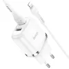 Зарядное устройство  Hoco N4 Aspiring dual port charger set for Lightning White 