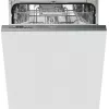 Masina de spalat vase incorporabila 13 seturi,  13 programe,  Control electronic,  59.8 cm,  Alb Hotpoint-Ariston HI 5010 C A+