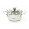 Кастрюля с крышкой 5 l,  24 cm,  Inox,  Inox  Maestro Mr-3510-24  