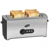 Тостер 1600 W,  4 felii,  7 moduri,  Control mecanic,  Inox GOLDMASTER GTR 7400 