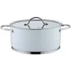 Кастрюля с крышкой 4 l,  22 cm,  Otel inoxidabil Maestro Mr-3512-22 