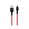 Кабель  XO Micro-USB Cable, Brainded, NB55, Red 