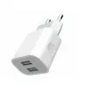 Incarcator  XO Type-C Cable, 2USB, 2.4A, L75, WhiteInput : 100-240V ~50/60Hz Max0.6A Output: 5.0V-2.0A Standard  