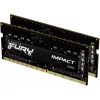 RAM SODIMM DDR4 16GB (2x8GB) 3200MHz KINGSTON FURY Impact (KF432S20IBK2/16) CL20,  1.2V