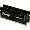 Модуль памяти SODIMM DDR4 16GB (2x8GB) 3200MHz KINGSTON FURY Impact (KF432S20IBK2/16) CL20,  1.2V