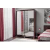 Двери купе PAL melaminat Ambianta VENUS 1.4 m SONOMA INCHIS 224 x 140 x 58