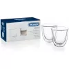 Set cani 2 piese in set,  190 ml,  Sticla borosilicata Delonghi 190ml,  sticla 