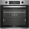 Встраиваемая  электрическая духовка 72 l,  9 functii,  Grill,  Timer,  Curatare pirolitica,  Negru,  Inox BEKO BBIM12300XPSE A+