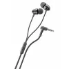 Наушники проводные  Ploos In-ear earphones with mic,  Black 