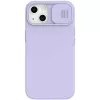 Чехол 6.1" Nillkin Nillkin Apple iPhone 13,  CamShield Silky Silicone Case,  Misty Purple 