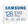 Карта памяти MicroSD 128GB Samsung EVO Plus MB-MC128KA Class 10,  UHS-I (U3),  SD adapter