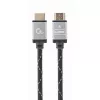 Кабель видео  GEMBIRD CCB-HDMIL-2M 2m,  male-male,  Select Plus Series,  High speed HDMI cable with Ethernet,  Supports 4K UHD resolutions at 60 Hz,  Durable nylon braiding and premium style connectors