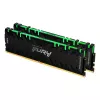 RAM DDR4 16GB (2x8GB) 3600MHz KINGSTON FURY Renegade RGB (KF436C16RBAK2/16) CL16, 1.35V, Black