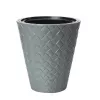 Ghiveci pentru flori  Form Plastic Makata D40 cm, H45,7 cm, V32 l, v13,7 l, beton 